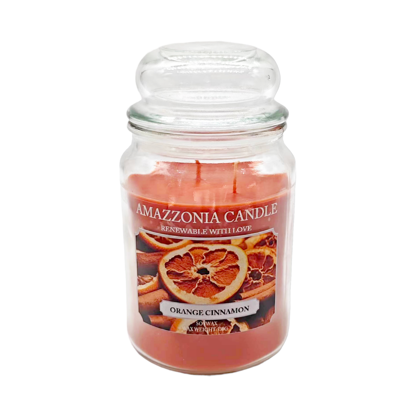 Amazzonia Candle Orange Cinnamon 530 Gr