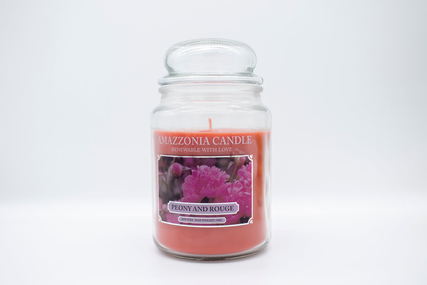 Amazzonia Candle Peony And Rouge 530 Gr